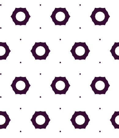 Seamless vector pattern in geometric ornamental styleのイラスト素材