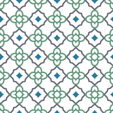 Seamless vector pattern. Background texture in geometric ornamental style.のイラスト素材