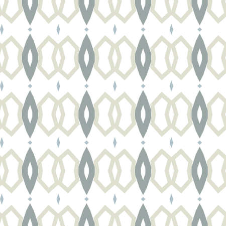 Seamless vector pattern in geometric ornamental style