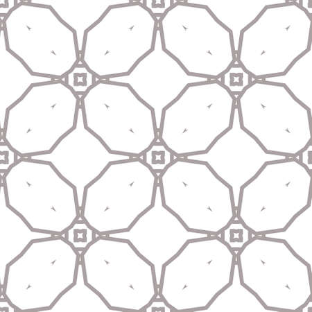 Seamless vector pattern in geometric ornamental styleのイラスト素材