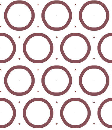 Seamless vector pattern in geometric ornamental styleのイラスト素材