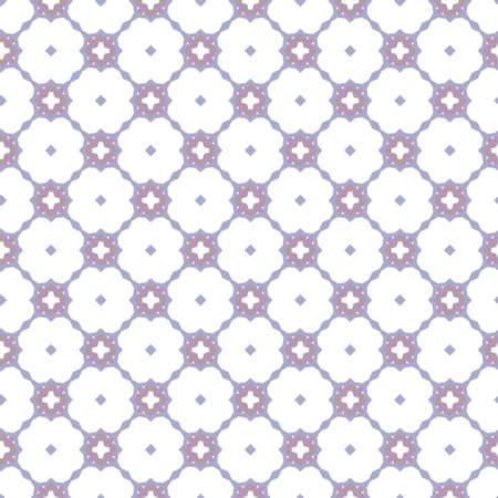 Seamless vector pattern in geometric ornamental style