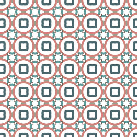 Seamless geometric ornamental vector pattern. Abstract backgroundのイラスト素材
