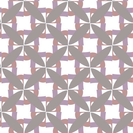Seamless vector pattern. Background texture in geometric ornamental style.