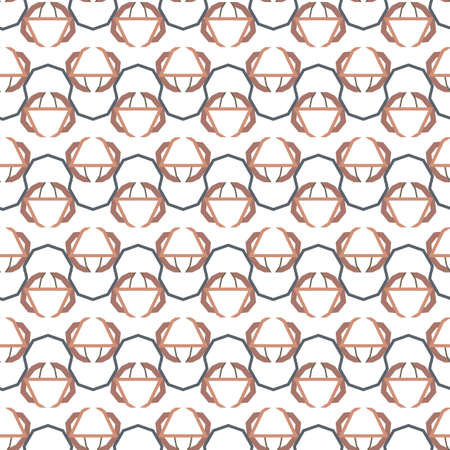 Seamless vector pattern. Background texture in geometric ornamental style.