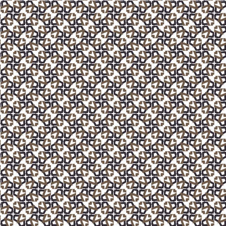 Seamless geometric ornamental vector pattern. Abstract backgroundのイラスト素材