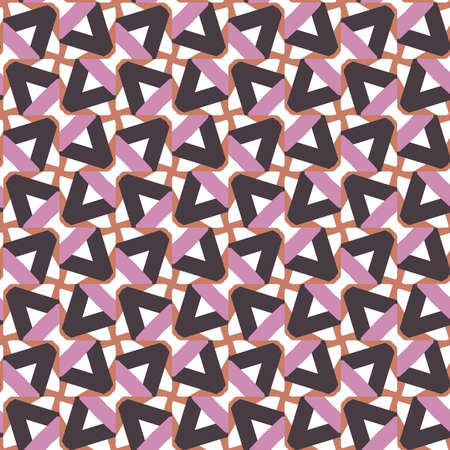 Seamless vector pattern. Background texture in geometric ornamental style.のイラスト素材