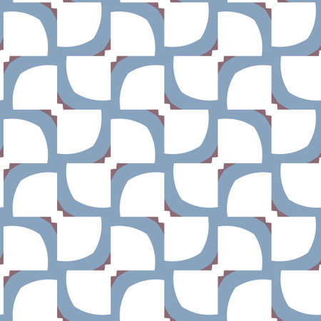 Geometric ornamental vector pattern. Seamless design texture.のイラスト素材