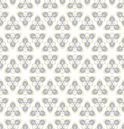 Seamless vector pattern in geometric ornamental styleのイラスト素材