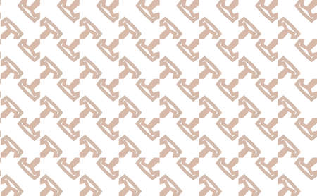 Seamless vector pattern. Background texture in geometric ornamental style.
