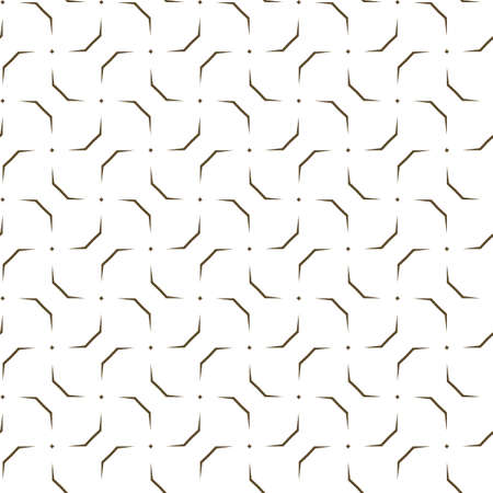 Seamless geometric ornamental vector pattern. Abstract backgroundのイラスト素材