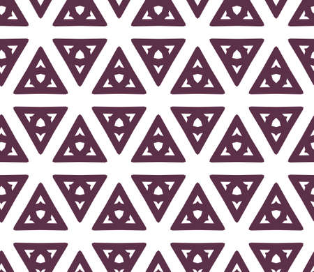 Seamless vector pattern. Background texture in geometric ornamental style.