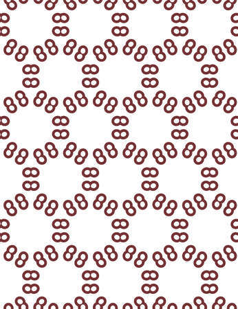 Abstract background texture in geometric ornamental style. Seamless design.のイラスト素材