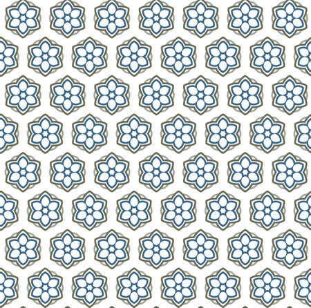 Abstract background texture in geometric ornamental style. Seamless design.のイラスト素材