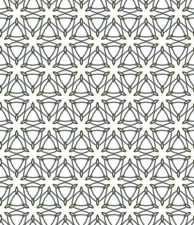 Seamless vector pattern in geometric ornamental styleのイラスト素材