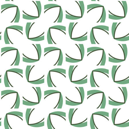 Seamless vector pattern in geometric ornamental styleのイラスト素材