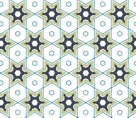 Seamless geometric ornamental vector pattern. Abstract background