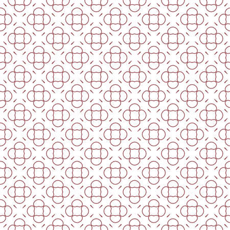 Seamless vector pattern in geometric ornamental styleのイラスト素材