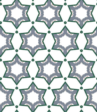 Abstract background texture in geometric ornamental style. Seamless design.のイラスト素材