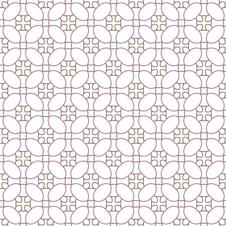 Seamless vector pattern. Background texture in geometric ornamental style.