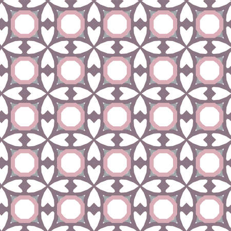 Geometric ornamental vector pattern. Seamless design texture.のイラスト素材