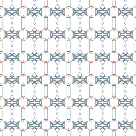 Seamless vector pattern. Background texture in geometric ornamental style.のイラスト素材