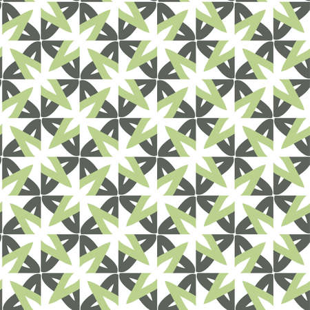 Seamless vector pattern in geometric ornamental styleのイラスト素材