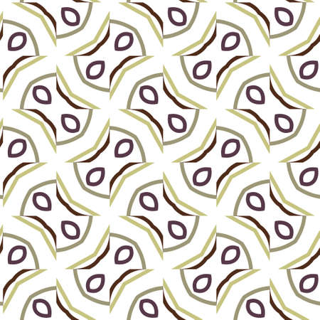 Abstract background texture in geometric ornamental style. Seamless design.のイラスト素材