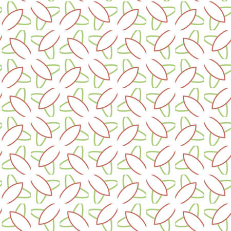 Seamless geometric ornamental vector pattern. Abstract backgroundのイラスト素材