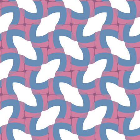 Geometric ornamental vector pattern. Seamless design texture.のイラスト素材