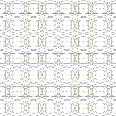 Seamless geometric ornamental vector pattern. Abstract backgroundのイラスト素材