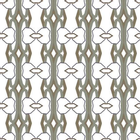 Seamless geometric ornamental vector pattern. Abstract background