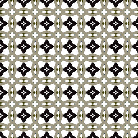 Seamless geometric ornamental vector pattern. Abstract background