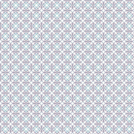 Seamless vector pattern in geometric ornamental style