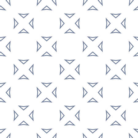 Seamless vector pattern in geometric ornamental style