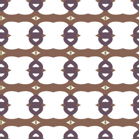 Geometric ornamental vector pattern. Seamless design texture.のイラスト素材