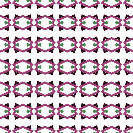 Seamless vector pattern. Background texture in geometric ornamental style.