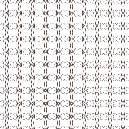 Seamless geometric ornamental vector pattern. Abstract backgroundのイラスト素材