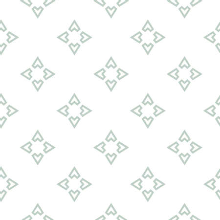 Seamless vector pattern in geometric ornamental styleのイラスト素材