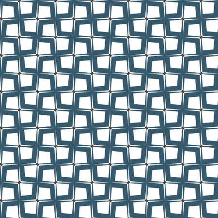 Seamless vector pattern in geometric ornamental style