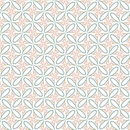 Abstract background texture in geometric ornamental style. Seamless design.のイラスト素材