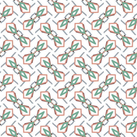 Abstract background texture in geometric ornamental style. Seamless design.