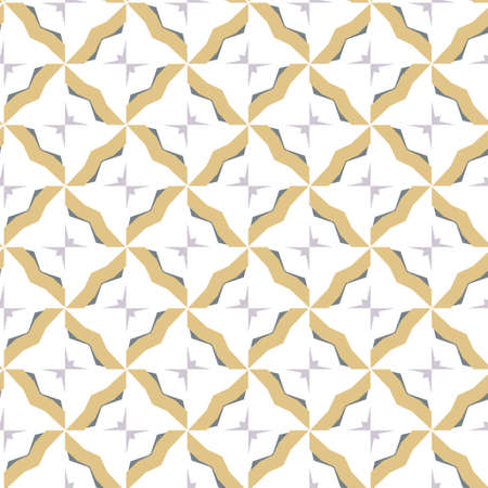 Seamless vector pattern in geometric ornamental styleのイラスト素材