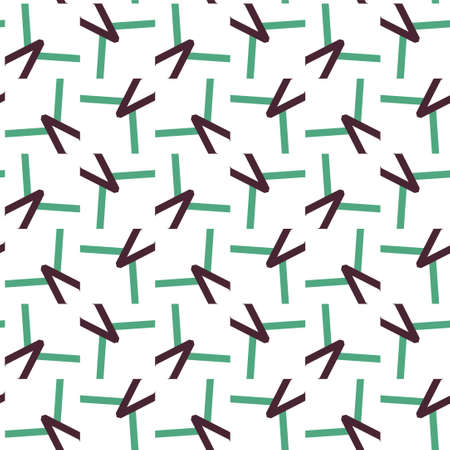 Seamless vector pattern. Background texture in geometric ornamental style.のイラスト素材