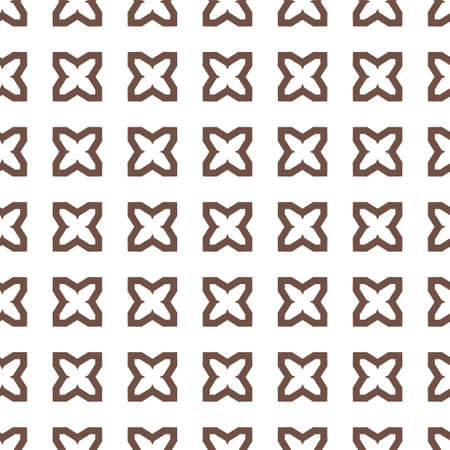 Seamless geometric ornamental vector pattern. Abstract backgroundのイラスト素材