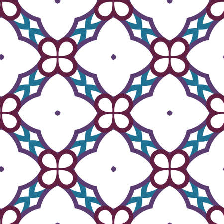 Abstract background texture in geometric ornamental style. Seamless design.のイラスト素材