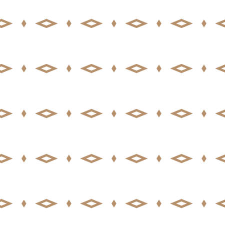 Seamless vector pattern in geometric ornamental styleのイラスト素材