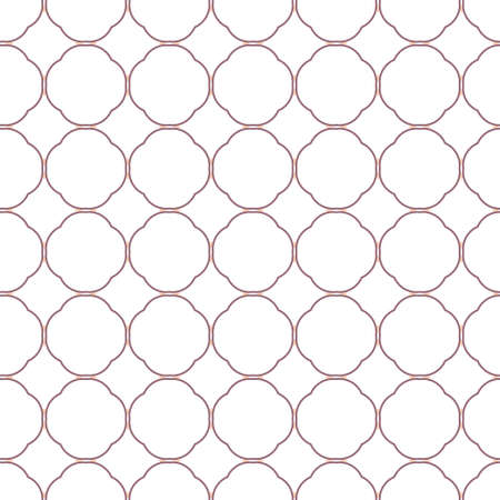 Seamless vector pattern in geometric ornamental style