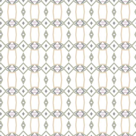 Seamless vector pattern. Background texture in geometric ornamental style.のイラスト素材
