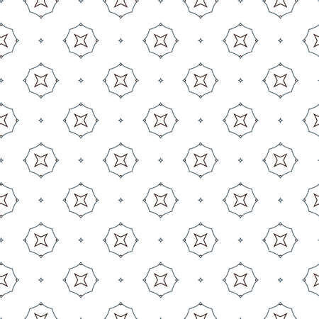 Seamless vector pattern. Background texture in geometric ornamental style.